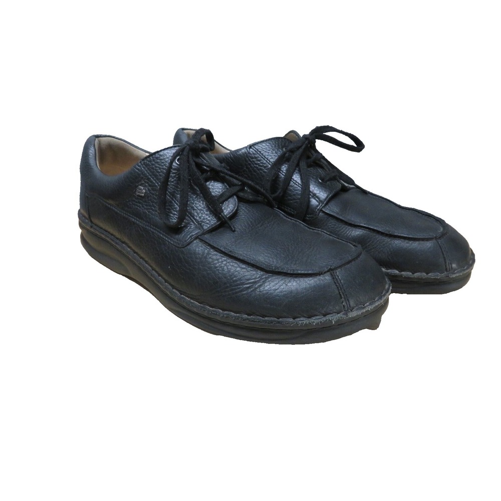 Finn‎ Comfort Germany Leather Black Shoes Mens Size 11 Style 6505317 Oxford